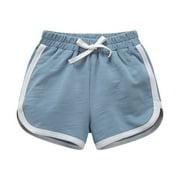 Baby Girls Boys Shorts Space Shorts Cotton Active athletic Running Girls Short Sleeping for Toddler Kids Summer Toddler Clothes Big Girl's Boy's Summer 4T Soccer Shorts Beach Sports